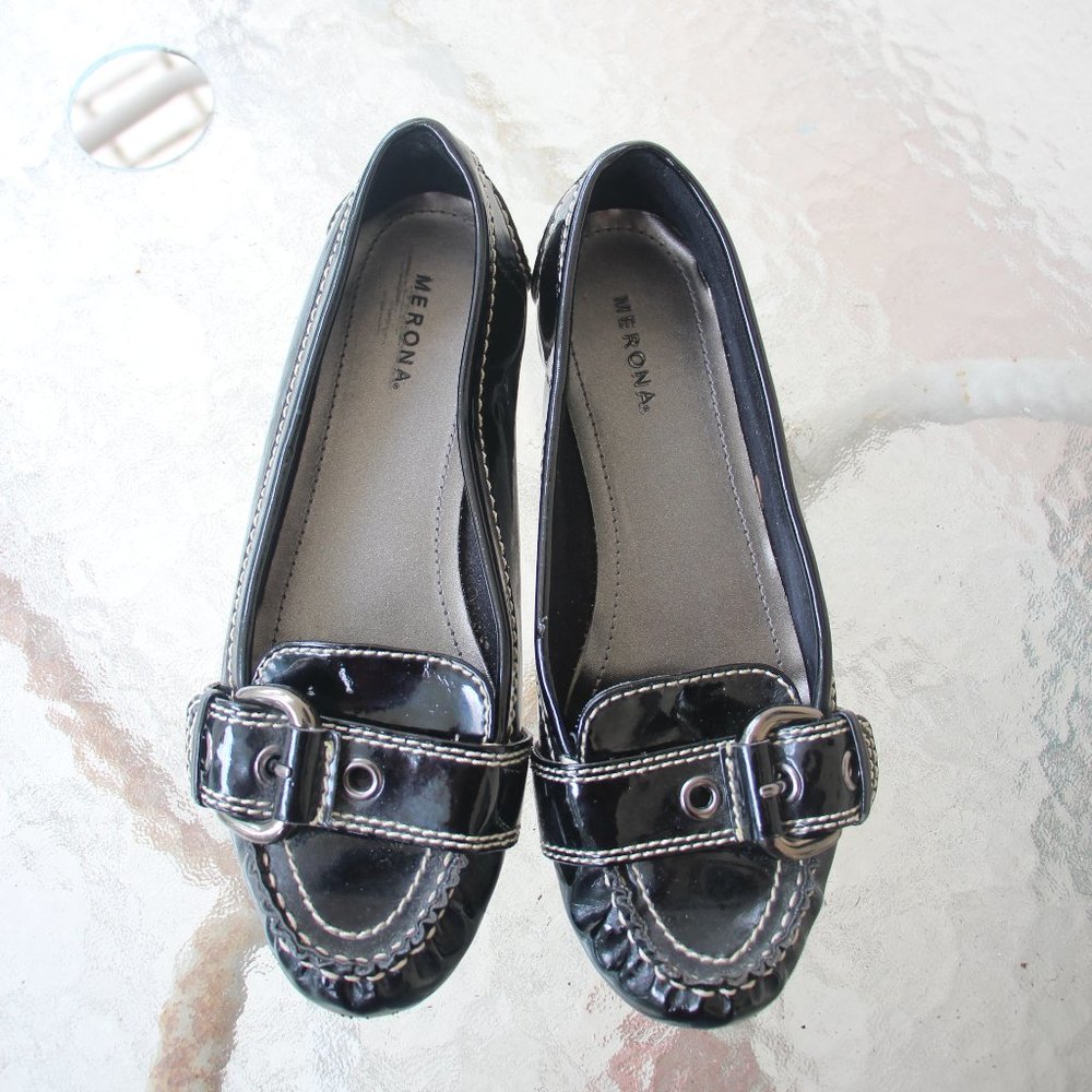 Merona Faux Patent Leather Loafers